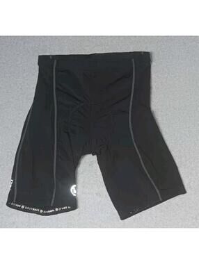 Canari Padded Cycling Shorts Mens Size Medium Black Red Pad Grips Bicycle Biking